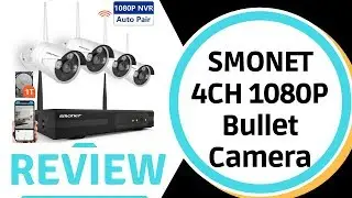 Smonet 4Ch 720P Hd Nvr Wireless Security Cctv Surveillance Systems