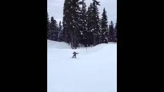 Back five tail grab whistler park