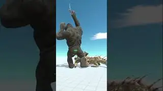 ARBS Shorts｜ King Kong vs Hydra  --  Animal Revolt Battle Simulator