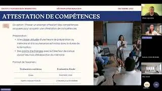 R&eacute;union d'information - Parcours m&eacute;tier Devenir un expert IA en marketing - ISM