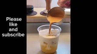 Refreshing!!! Mango Coffee Bliss: A Delicious Layered Drink Recipe
