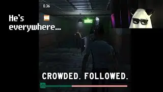 He won't leave me alone.. 😨 | Crowded. Followed. - a horror game by ferryliquid