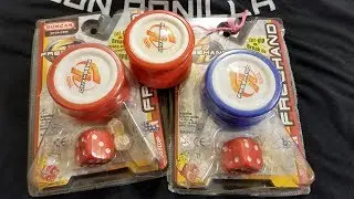 Unboxing 2 Rare Mint in Package Duncan Freehand 1 yoyos.