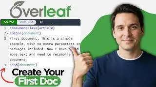How to Create Your First LaTeX Document in Overleaf (2026 Full Guide)