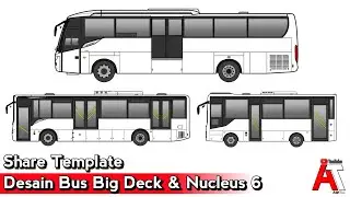 SHAREEE, Template Desain Bus BRT Big Deck & Nucleus 6