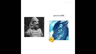 Gill-man and Tsunami as Friends be like:
