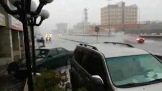 Jeddah Rain 21 Nov 2017 - Heavy Rain Video Clip - سيول وأمطار في جدة 3-3-1439