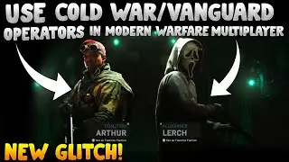 USE COLD WAR OPERATORS IN MULTIPLAYER IN MODERN WARFARE GLITCH! EASY OPERATOR GLITCH!