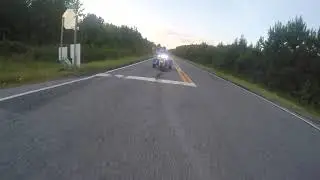 GoPro 2018 August Motorcycle Ride (back view) Raw Footage Sissy Bar