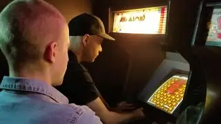 Breaking the Arkanoid high score at Barcade