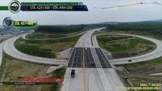 Video Drone Proyek Jalan Tol Batang - Semarang Seksi 4 & 5
