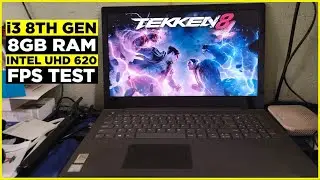 Tekken 8 Game Tested on Low end pc|i3 8GB Ram & Intel UHD 620|Fps Test|