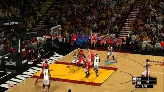 NBA 2K13 Gameplay- Los Angeles Clippers vs Miami Heat