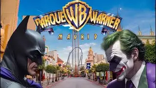[4K] PARQUE WARNER MADRID 2023