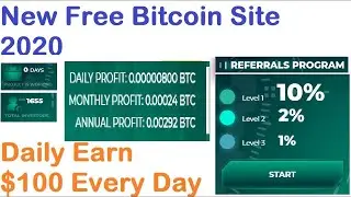 Maxes.Pro-New Free Bitcoin Cloud Mining Site 2020-Signup Bonus 200Gh/s-Daily Earn 0.01BTC