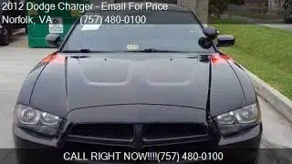 2012 Dodge Charger Police 4dr Sedan for sale in Norfolk, VA
