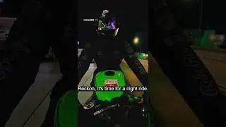 City lights do look nice on a night ride #motorcycles #bikersboyz #aiediting #youtubecreate #shorts