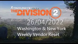 Named Items Weekly Vendor Reset - Division 2 - TU14 - 26/04/2022