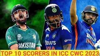 TOP 10 run scorers in ICC CWC 2023 🔥 #viratkohli cricket