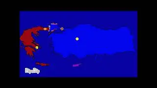 Greece vs turkey flipaclip animation