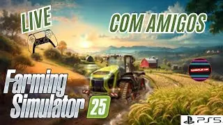 Live Farming Simulador 25 on-line Com Amigos  No PS5