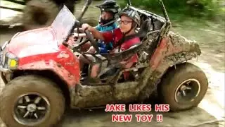 JEFFREYS MUD BOG /   JAKES NEW TOY  /  A  POLARIS 2WD