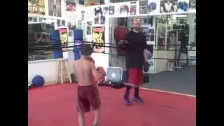 Kids Boxing Training Los Angeles @ Boxing Fitness Factory pt.1