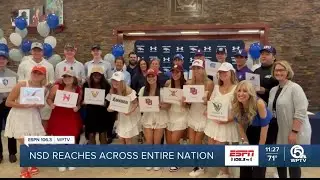 American Heritage and Dwyer sent off dozens of athletes in several sports