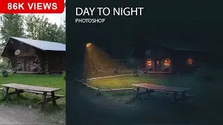 DAY tO NIGHT|PHOTOSHOP| Tutorial