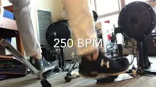 Killer Double Bass Exercise (230bpm-260bpm)