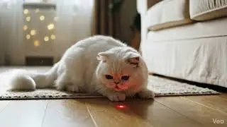 Cat catching Lazer light 😂 || funny video