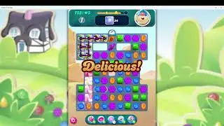 Candy Crush Saga Super Hard Level 722 Completed | Audio Talkthrough | F2P Strategy
