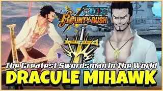 6★ Dracule Mihawk Gameplay ft. Kirio | ONE PIECE Bounty Rush