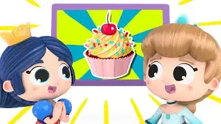 Snow White and Cinderella cook DELICIOUS cupcakes!  | Increditales | Funny Animation for kids