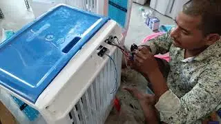 Naya coolar kaise banaye #coolar ki wiring kaise kare #feeting#delhi #cooler#newvideo #purana cooler