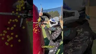 Why do paintball players always seem to waste so many bullets #automobile  #technology  #machinery