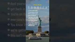 🌍Waka Waka 🎤 Shakira | Uplifting World Cup Anthem #lyrics #worldmusic #motivationsongs