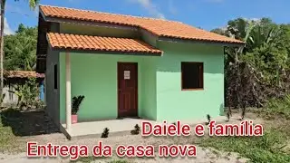 ENTREGA DA CASA NOVA DA DAIELE E FAMÍLIA MAIS PRESENTES @Elizeu Silva TV