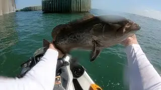 Trolling for grouper on Sea Doo Fish Pro