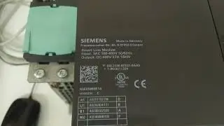 Siemens Sinamics Smart Line Modul Tamiri ve Test İşlemleri (6SL3130-6TE21-6AA3)