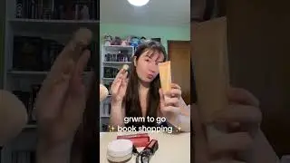 grwm to go book shopping