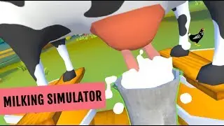 Fleischw&uuml;rste melken in VR: Cow Milking Simulator