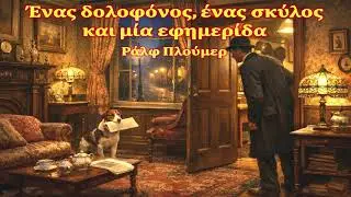 ΕΝΑΣ ΔΟΛΟΦΟΝΟΣ,ΕΝΑΣ ΣΚΥΛΟΣ ΚΑΙ ΜΙΑ ΕΦΗΜΕΡΙΔΑ-ΡΑΛΦ ΠΛΟΥΜΕΡ-Αστυνομική Λογοτεχνία-Logos me tempo