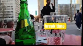[4K] 🇨🇵PARIS- BREAK TIME/WALK STREET AMBIENCE  #paris #france