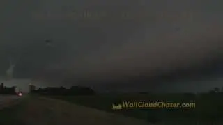 Morning Severe Thunderstorm with Shelf Cloud ~ June 26, 2013 ~ Near St. Peter, Minnesota