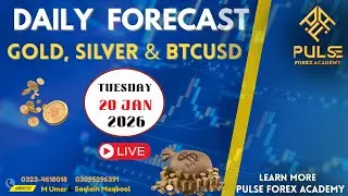 20 JAN (Tue) #GOLD || XAGUSD (SILVER) & BTCUS FORCAST |XAUUSD #goldforecast #smct #stockmarke