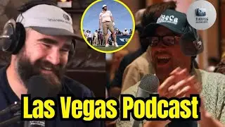 Travis Kelce Roast Jason On Winning Golf Tournament with Taylor Swift in Vegas On Podcast