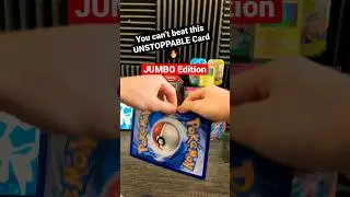 This JUMBO Card is UNBEATABLE&hellip; or is it? 😈👀 #pokemoncards #pokemon #shorts #pokemontcg