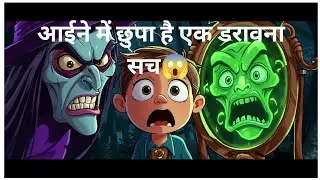 Hindi Kids Story | Witch & Cursed Mirror | 2D Animation Cartoon