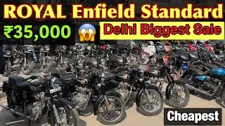 Second hand bullet 350 in delhi / Royal Enfield Standard 350 & Classic 350 At Walia Motors / ₹35,000
